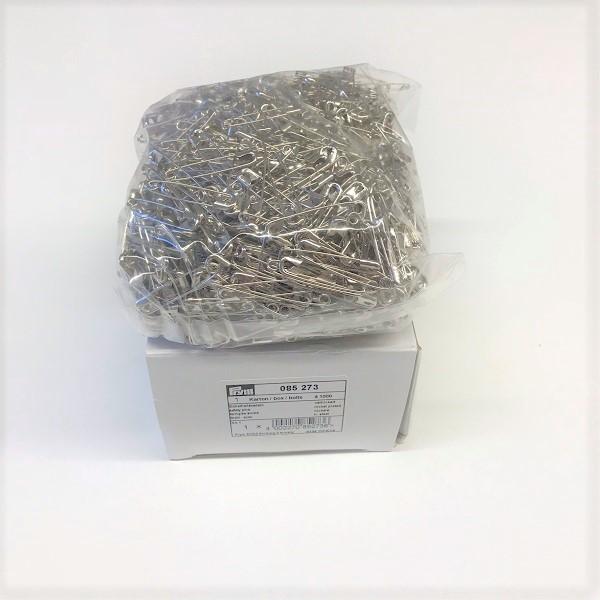 Prym Sicherheitsnadeln 34mm silberfarbig 1000Stck.